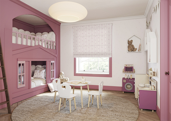 Dasching About, Sausage Stripe Princess - Roman Blind - Image 6